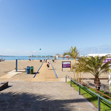 Classbnb - Seafront Studio With Beach View In The Center Of Los Cristianos Los Cristianos  Exteriör bild